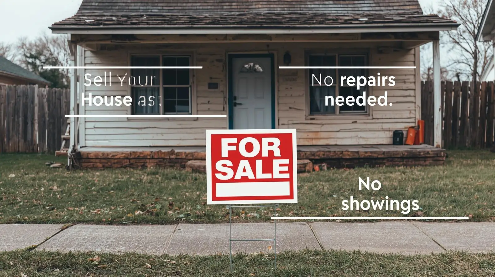sell house as-is indiana