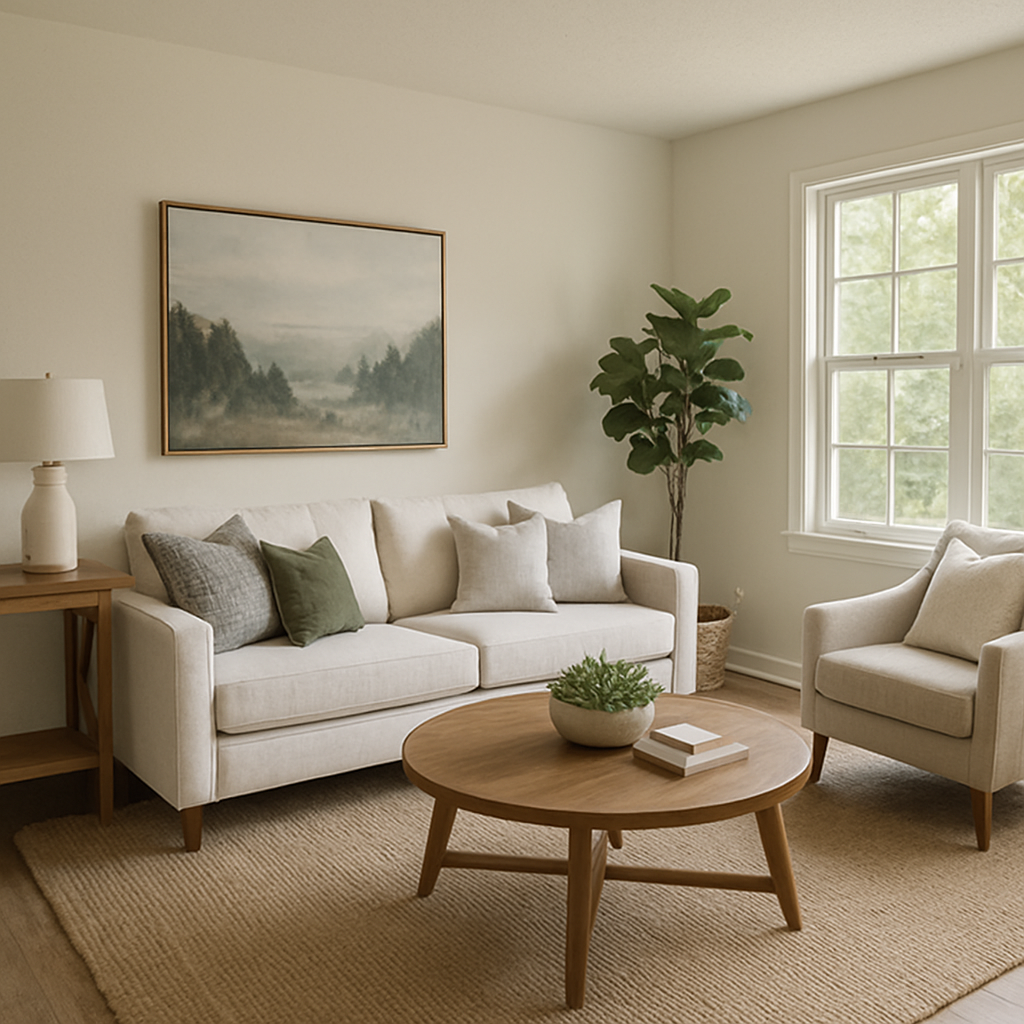 Home staging example