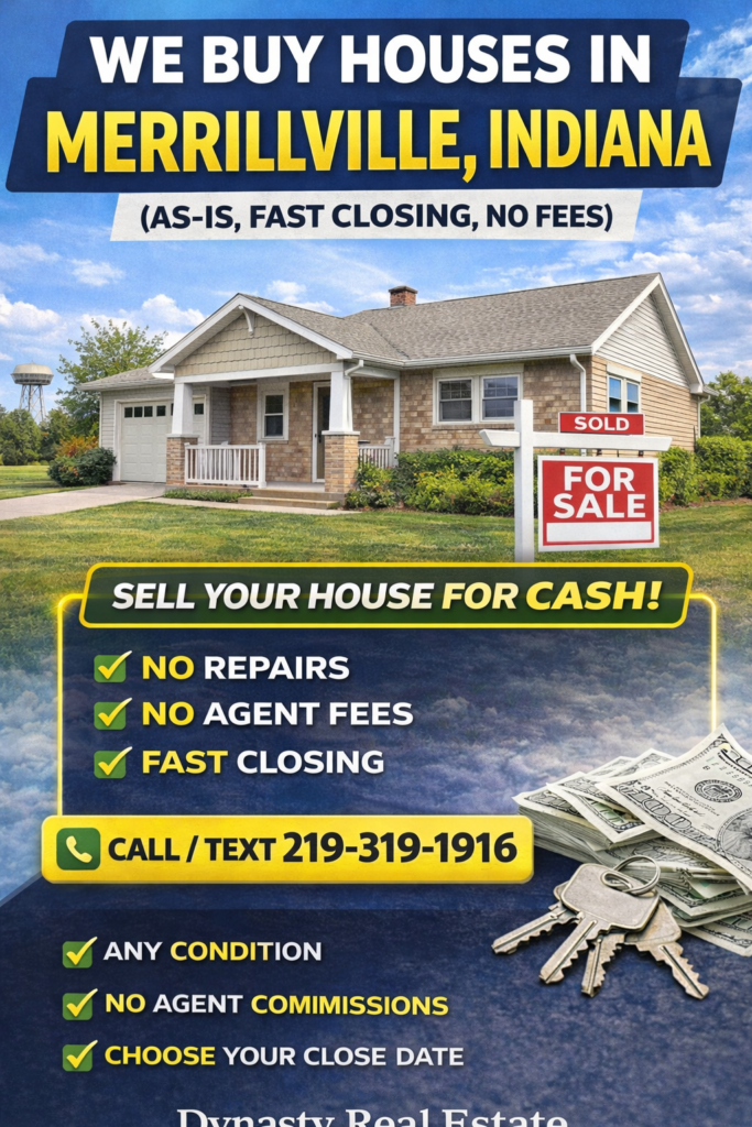 We Buy Houses Merrillville Indiana