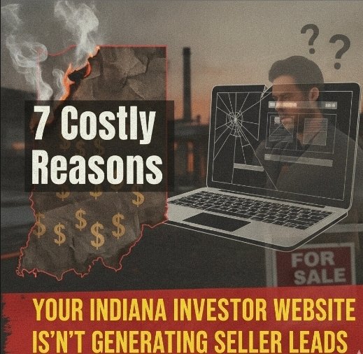 7 Costly Reasons Your Indiana Investor Website Isn't Generating Seller Leads 1 7 Costly Reasons Your Indiana Investor Website Isn't Generating Seller Leads