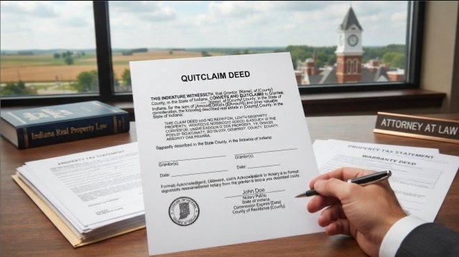 What Is an Indiana Quitclaim Deed?