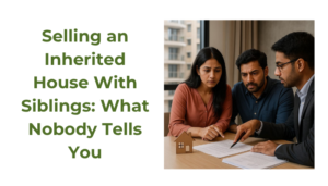 selling an inherited house with siblings