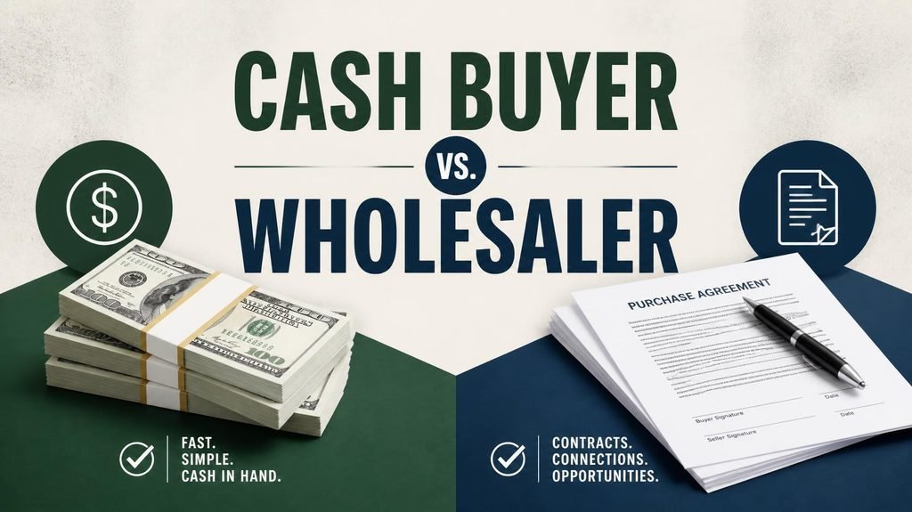 Cash Buyer vs Wholesaler