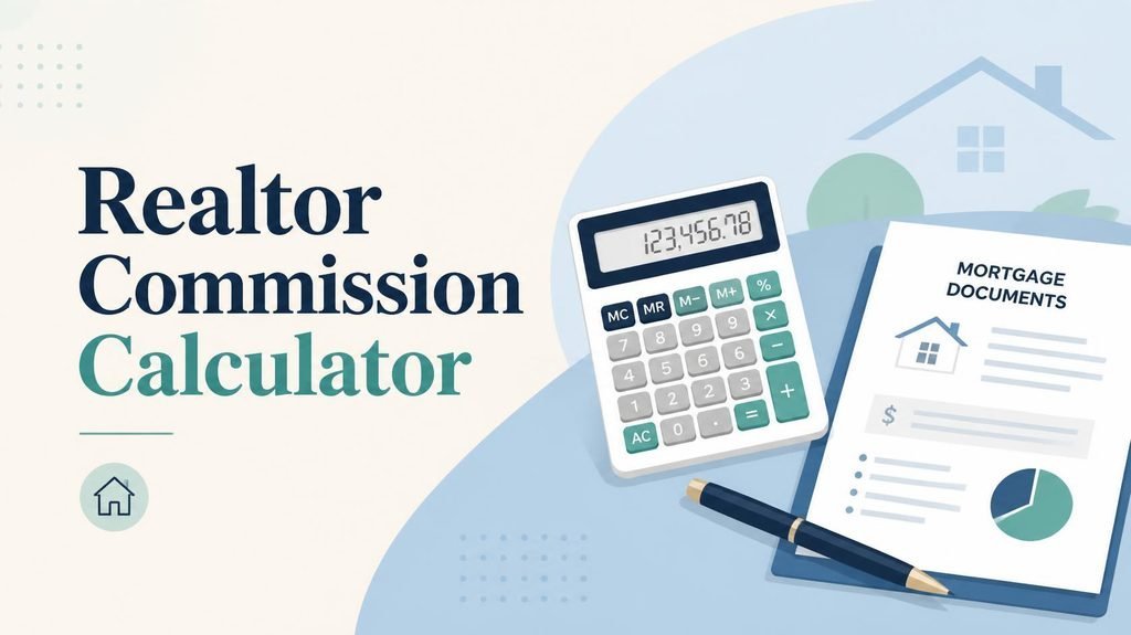 Realtor Commission Calculator: How Much You’d Really Save Selling for Cash 1 Realtor Commission Calculator