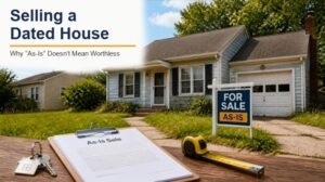 Selling a dated house as-is in Indiana